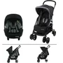 NANIA TEXAS Cochecito combinado 2 en 1 0-36 meses - Respaldo regulable + Silla de coche BEONE EVO R129 40-85 cm