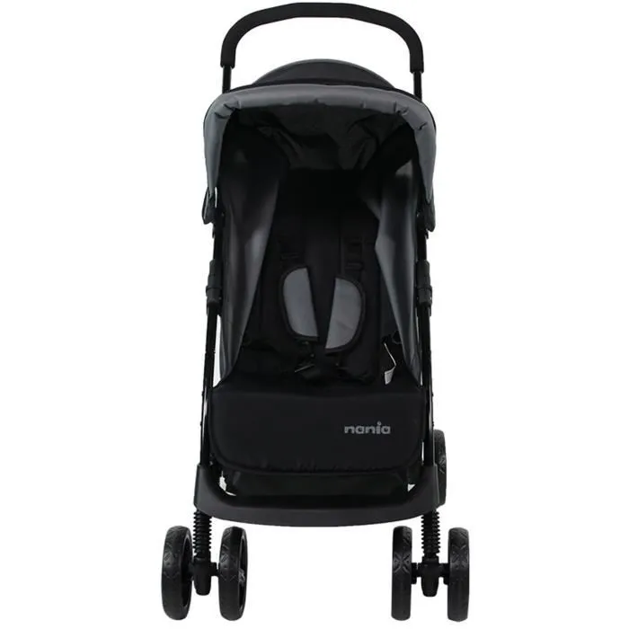 NANIA TEXAS Cochecito combinado 2 en 1 0-36 meses - Respaldo regulable + Silla de coche BEONE EVO R129 40-85 cm