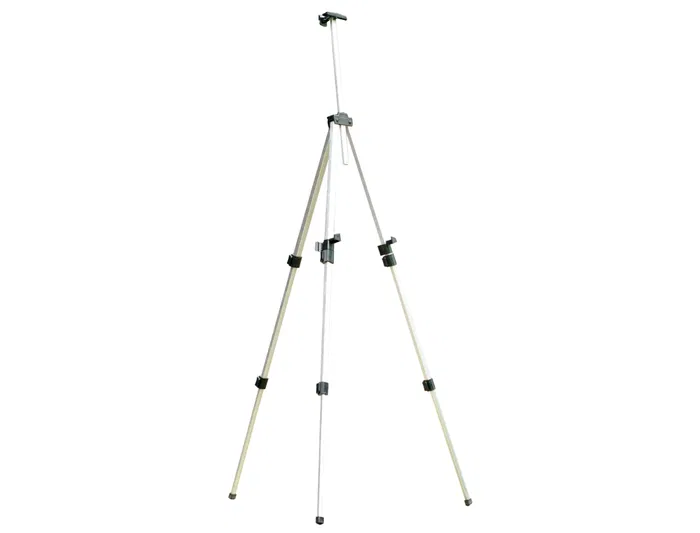 Liderpapel Caballete de pintor de aluminio con soporte para lienzo de 94 cm y bolsa de transporte, 98 x 180 x 91 cm