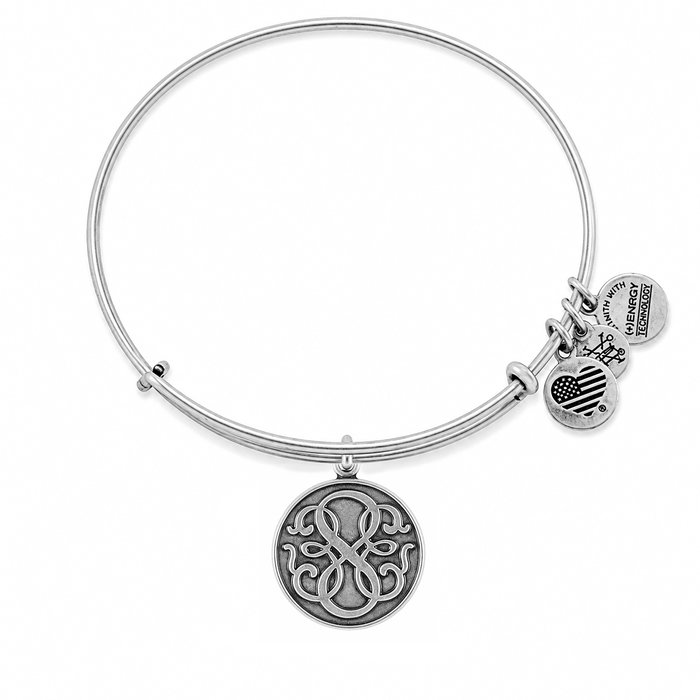 Alex And Ani Pulsera SEND VIDA II Gris Metal Alex And Ani Pulsera SEND VIDA II Gris Metal