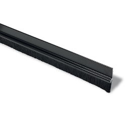 Brinox Burlete Adh.Aluminio Pelo 100Cm Negro Sobreponer