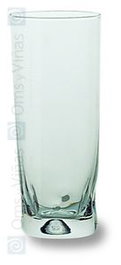 Vidrocen Vaso Estoril Tubo 15.5 cm / 155 mm, Capacidad 33 cl (Set de 6)
