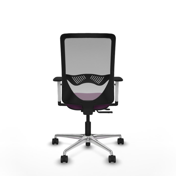 PIQUERAS Y CRESPO Silla de oficina Zulema con mecanismo Sincro/Traslack, Morado y Gris PIQUERAS Y CRESPO Silla de oficina Zulema con mecanismo Sincro/Traslack, Morado y Gris