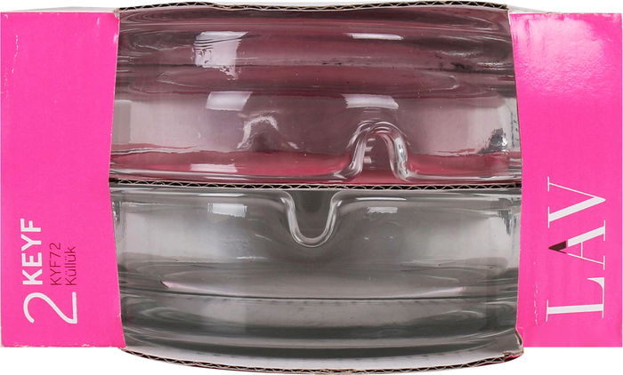 Lav Set 2 Ceniceros Redondos 11 cm Colección Keyf (24 Cajas)