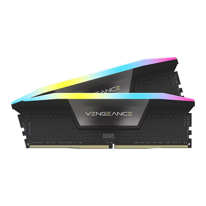 Corsair CMH96GX5M2B6800C34 Memoria RAM DDR5 de 96GB (2x48GB) 6800MHz CL34 Vengeance RGB Negra para PC