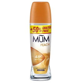 MUM Desodorante Roll-On Peach Melocotón 75 ml - Desodorante Corporal Natural