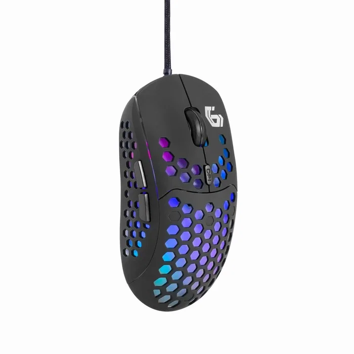 Gembird MUSG-RAGNAR-RX400 Ratón Gaming 10000 DPI 6 Botones LED Ambidextro para Juegos con Cable USB Negro
