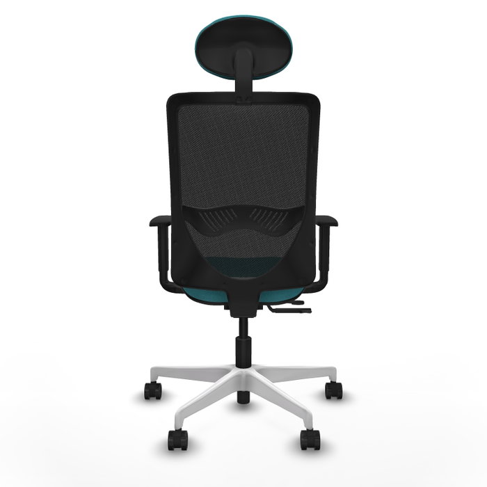 PIQUERAS Y CRESPO Silla de oficina Zulema con mecanismo Sincro/Traslack Turquesa y Negro PIQUERAS Y CRESPO Silla de oficina Zulema con mecanismo Sincro/Traslack Turquesa y Negro