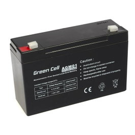 Green Cell Batería AGM 6V 12Ah