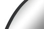 DKD Home Decor Espejo Anxi Redondo Negro