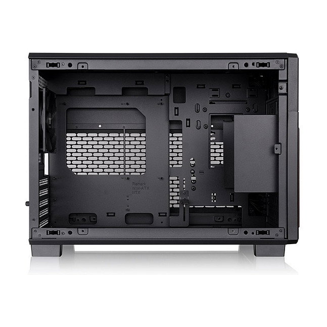 Thermaltake TR200 WS Caja PC Negra Mini-ITX Micro ATX Acero Altura CPU 17.5cm Longitud GPU 36.5cm