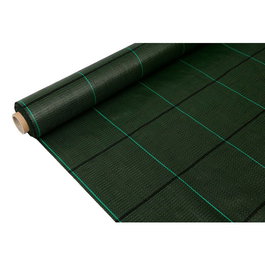 Faura Malla Antihierba Verde 100 g/m² 1 x 25 m, Tratamiento UV, para Jardín
