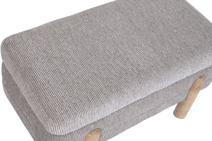 DKD Home Decor Set de 2 piezas con almacenamiento interior