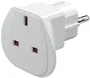 Techly Adaptador de Enchufe Tipo F a Tipo G (RU) Blanco 13A