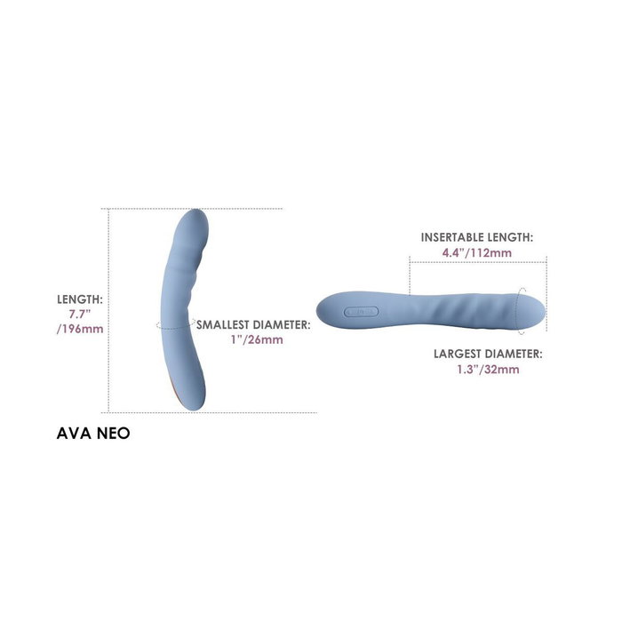 Vibrador Punto G Svakom Azul