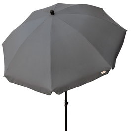 Aktive Garden Sombrilla para jardín 240 cm Protección UV30 Gris
