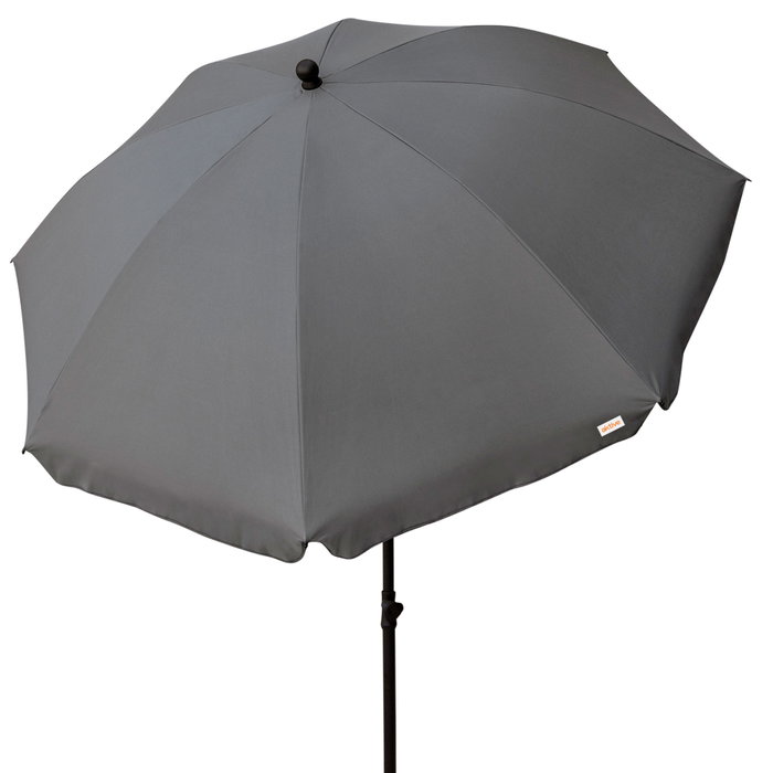 Aktive Garden Sombrilla para jardín 240 cm Protección UV30 Gris