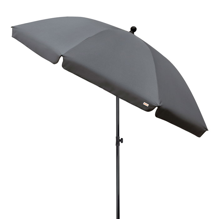 Aktive Garden Sombrilla para jardín 240 cm Protección UV30 Gris Aktive Garden Sombrilla para jardín 240 cm Protección UV30 Gris