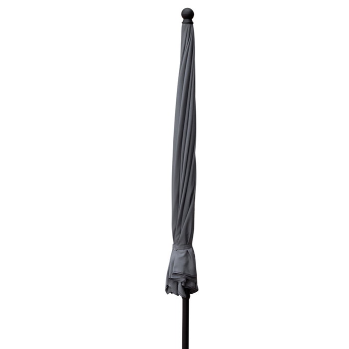 Aktive Garden Sombrilla para jardín 240 cm Protección UV30 Gris Aktive Garden Sombrilla para jardín 240 cm Protección UV30 Gris