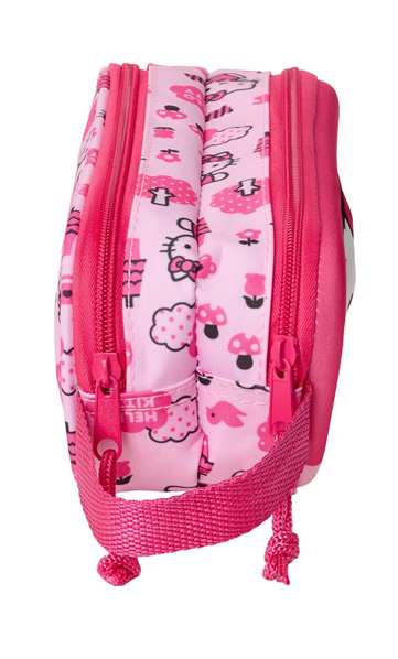 Safta Portatodo Doble 3D Hello Kitty 3D 21x8x6 cm