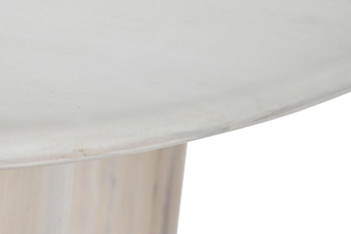 DKD Home Decor Mesa Comedor Mango Blanco 200x100x76 DKD Home Decor Mesa Comedor Mango Blanco 200x100x76