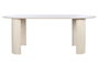 DKD Home Decor Mesa Comedor Mango Blanco 200x100x76