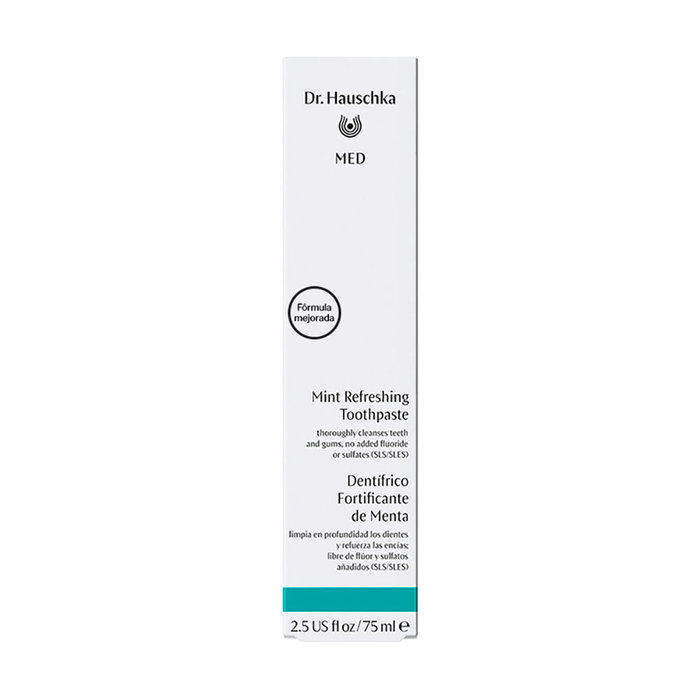 Dr. Hauschka Dentífrico Fortificante de Menta 75 ml - Fortalece y Protege las Encías - Pasta de Dientes