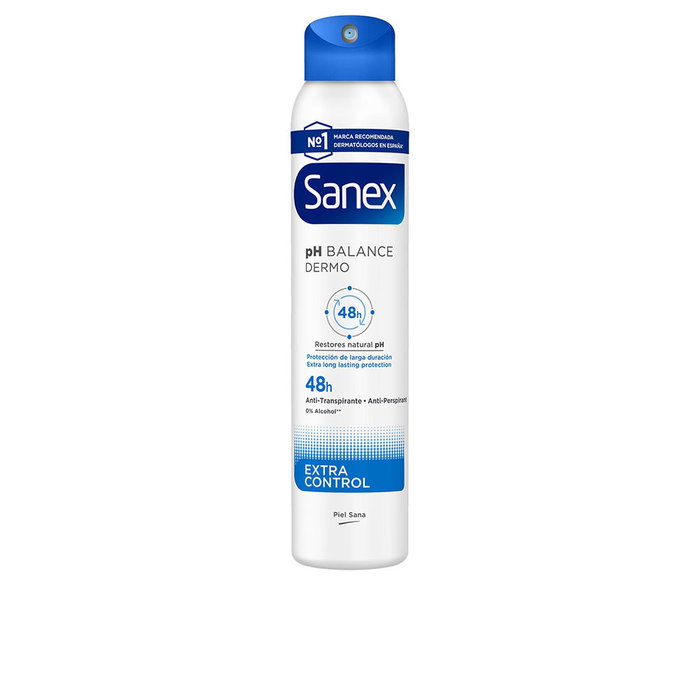 Sanex DERMO EXTRA-CONTROL Deo Vapo Desodorante Anti-transpirante Spray 200 ml Protección 48h Sanex DERMO EXTRA-CONTROL Deo Vapo Desodorante Anti-transpirante Spray 200 ml Protección 48h