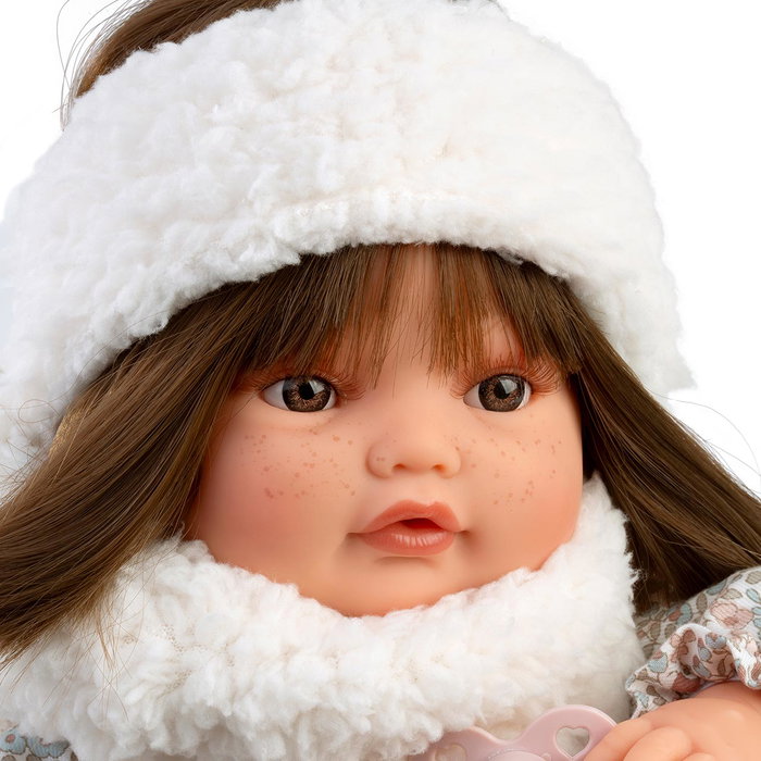 Muñecas Antonio Juan Muñeca Beni Classics 42 cm - Llora al quitar chupete, cuerpo blandito, idiomas: inglés, francés, alemán, portugués, español