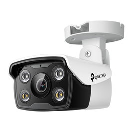 TP-Link Cámara de Seguridad IP VIGI C340 (4mm) Bala 4MP 2K Exterior Visión Nocturna 30m PoE IP66 Resistente al Agua y Polvo