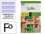 Liderpapel Bloc Exámenes Cuadriculado 4mm Folio (215x315 mm) 40 Hojas 60 g/m²