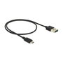 DeLOCK Cable USB 2.0 Tipo-A a Micro-USB B Negro 50 cm