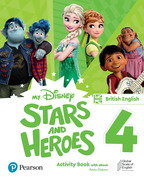 LONGMAN, My Disney Stars and Heroes British Edition Level 4 Activity Book with eBook - Anna Osborn