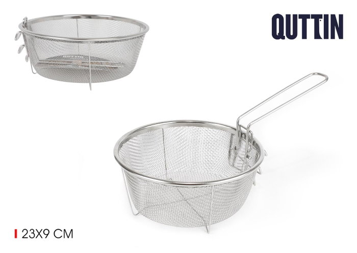 Quttin Freidora Metal 23cm Plegable Quttin Freidora Metal 23cm Plegable