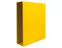Liderpapel Archivador de Cartón Folio Amarillo Lomo 75mm