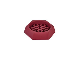 Freedog Bowl Fringe Burdeos 21 x 18.5 x 4.5 cm