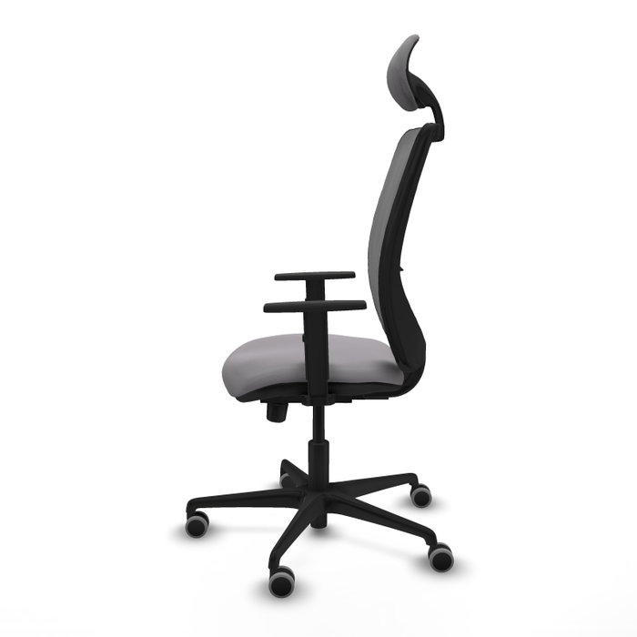PIQUERAS Y CRESPO Silla de oficina Zulema Gris con mecanismo Sincro/Traslack PIQUERAS Y CRESPO Silla de oficina Zulema Gris con mecanismo Sincro/Traslack