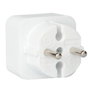 GSC Evolution Ladrón doble salida plano Blanco