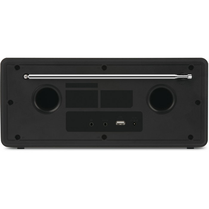 TechniSat DigitRadio 574 IR - Radio Digital DAB+ / FM, Receptor con Mando a Distancia, Color Plata Plateado