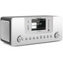 TechniSat DigitRadio 574 IR - Radio Digital DAB+ / FM, Receptor con Mando a Distancia, Color Plata Plateado