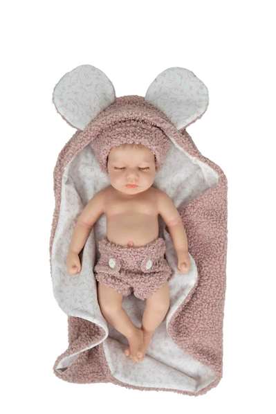 Muñecas Arias Muñeca Real Reborn Arias Alice 35 cm con Manta - Cuerpo de Silicona, Sexo Niña