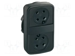SCHNEIDER ELECTRIC Interruptor Doble Harmony XB5 22mm Plano