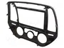 ACV Bastidor de montaje de radio para Hyundai i20 (PB Facelift) 2012-2014, 2 DIN, Plata