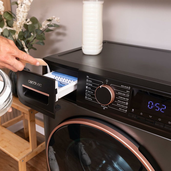 Lavadora Cecotec Bolero DressCode 9610 1400 rpm 9 L Lavadora Cecotec Bolero DressCode 9610 1400 rpm 9 L