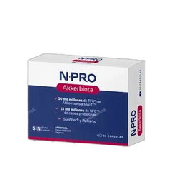 NPRO Akkerbiota 30 Cápsulas - Complemento Alimenticio Probiotico