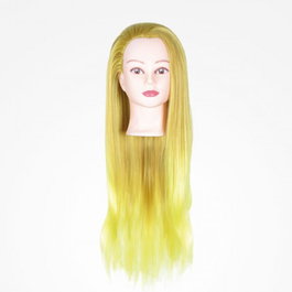 Bifull Cabeza Maniquí Girl Colorful Yellow 60cm