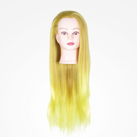 Bifull Cabeza Maniquí Girl Colorful Yellow 60cm Bifull Cabeza Maniquí Girl Colorful Yellow 60cm