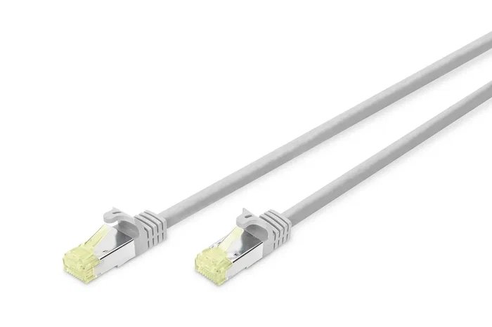Digitus DK-1644-A-030CL Cable de Red Ethernet 3m Cat6a S/FTP (S-STP) Gris, Conector RJ45, LSZH, 500 MHz