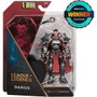 Spin Master League of Legends Darius Actionfigur 10cm mit Axt und Ausstellungssockel Spielfigur 6062257