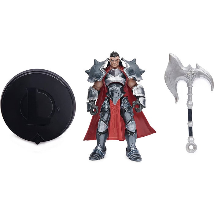 Spin Master League of Legends Darius Actionfigur 10cm mit Axt und Ausstellungssockel Spielfigur 6062257 Spin Master League of Legends Darius Actionfigur 10cm mit Axt und Ausstellungssockel Spielfigur 6062257